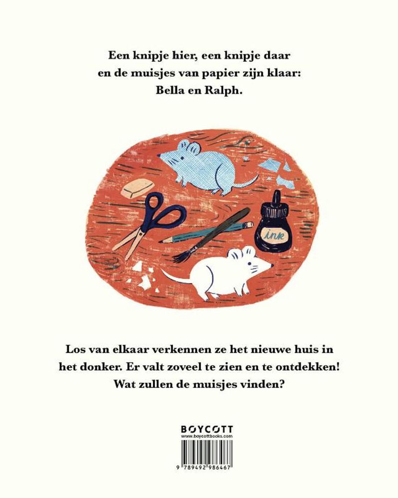 Souris en papier 4+