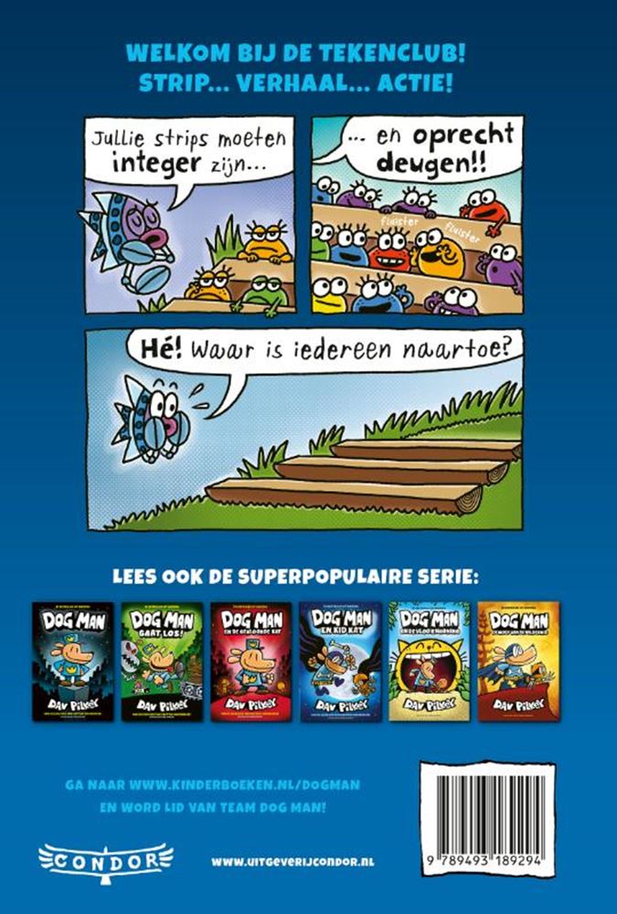 Homme-chien : Club de dessin des Petits Karels. 6+