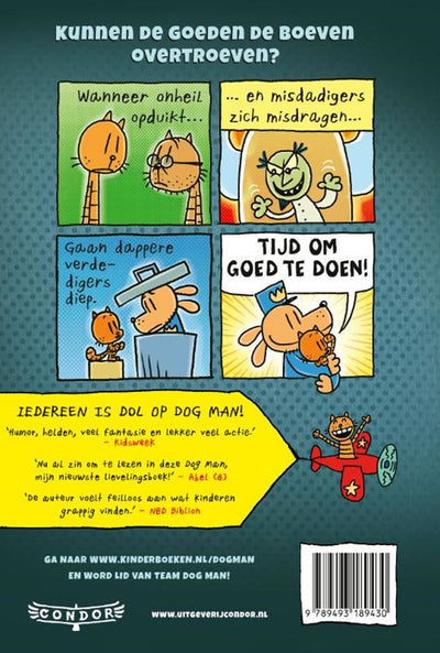 Maison centrale du livre Dog Man - La balle est un chien