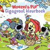 Woezel pip : livre de coloriage géant conte de fées