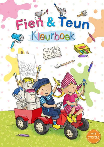 Livre de coloriage Fien Teun des éditeurs Wpg
