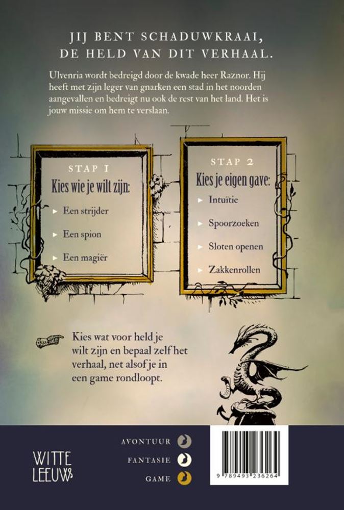 Livre de jeu - Corbeau de l'ombre. 10+