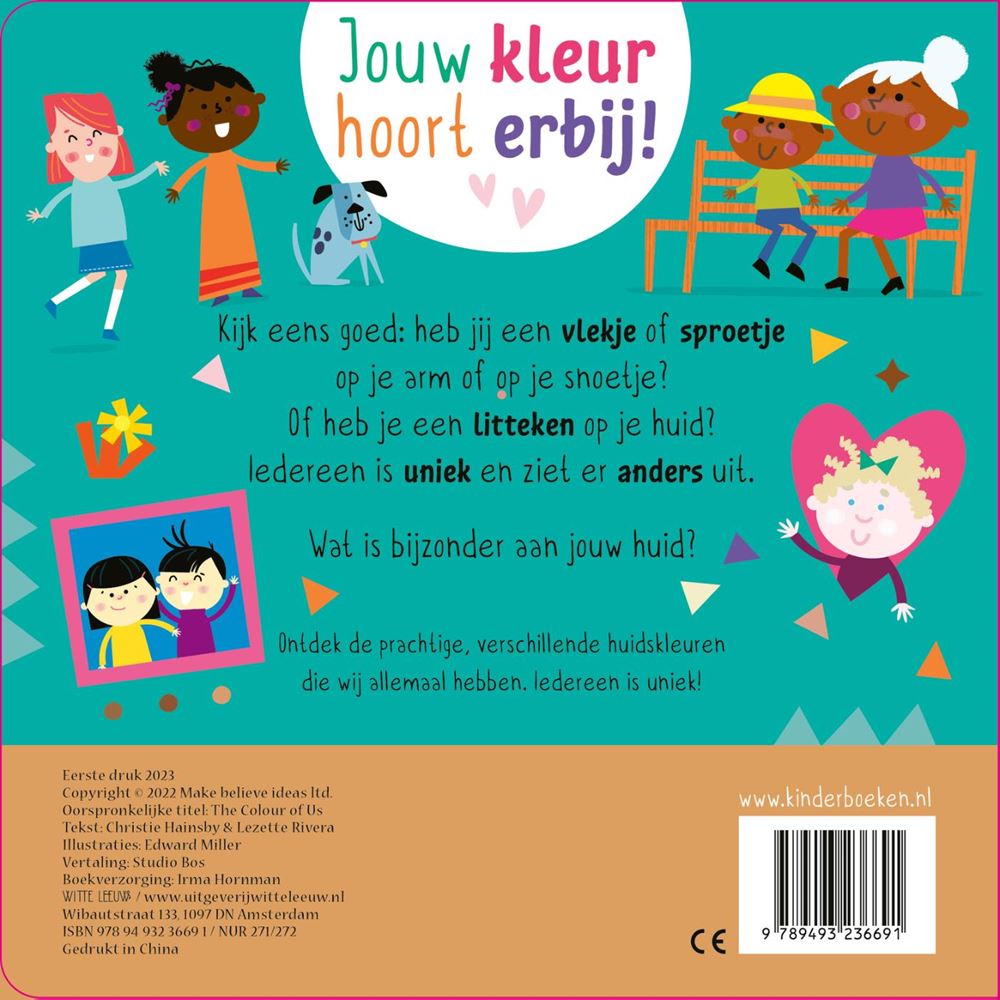 Votre couleur en fait partie. livre cartonné. 3+