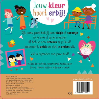 Votre couleur en fait partie. livre cartonné. 3+