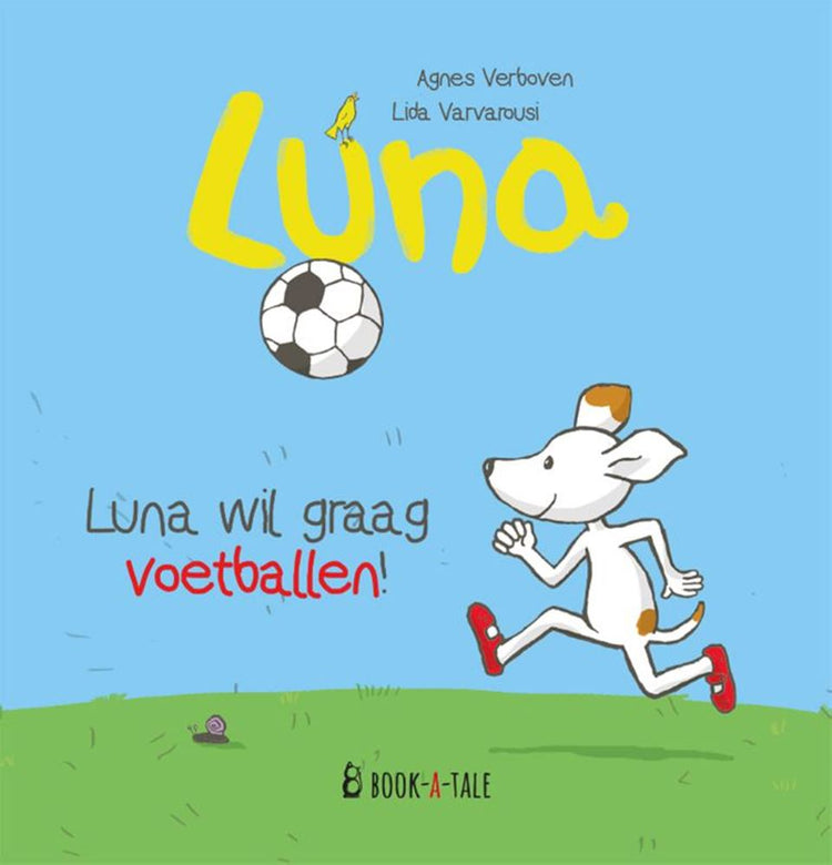 Livre d'images : Luna veut jouer au football !