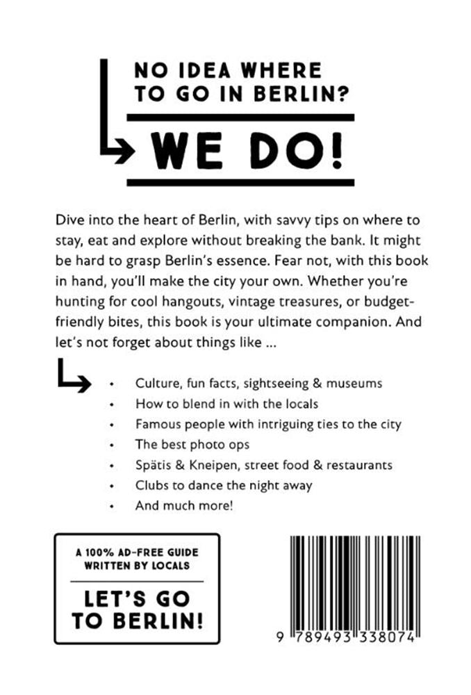 Pourquoi devrais-je aller à Berlin. adulte