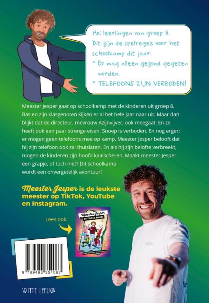 Maître Jesper le camp scolaire. 9+