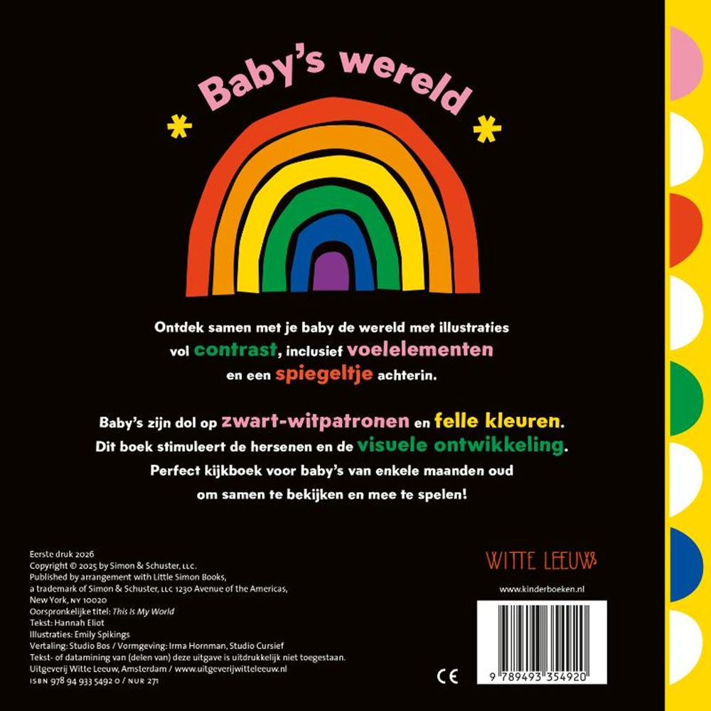 Livre cartonné Le monde de bébé 0+