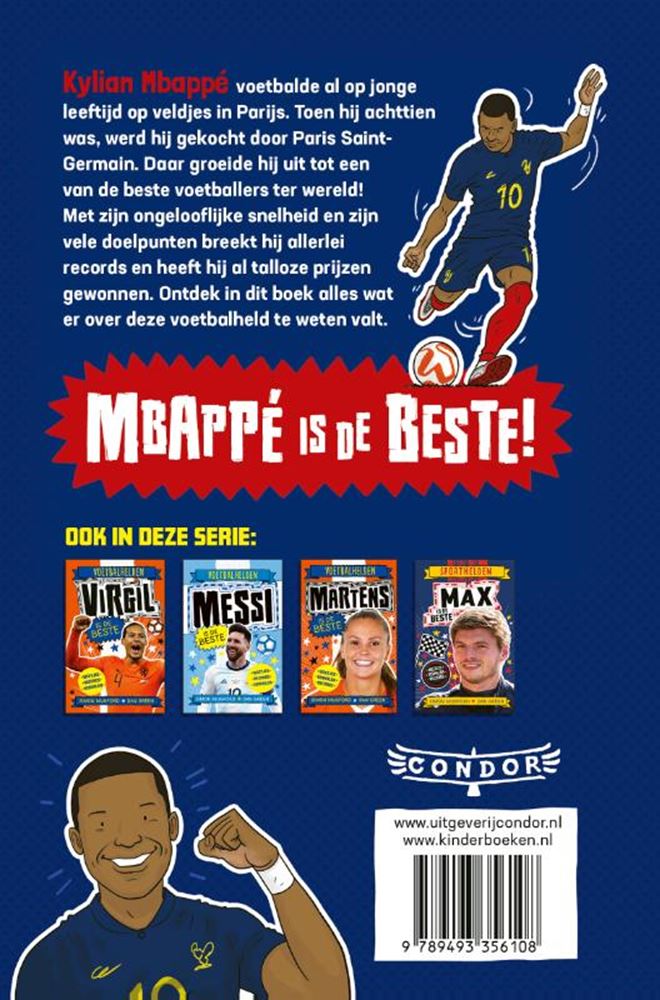 Wpg Publishers Mbappe est la meilleure bande dessinée de faits