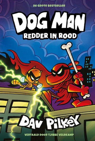 Wpg Publishers Dog Man 12 - Dog Man : Sauveur en rouge livre pour enfants