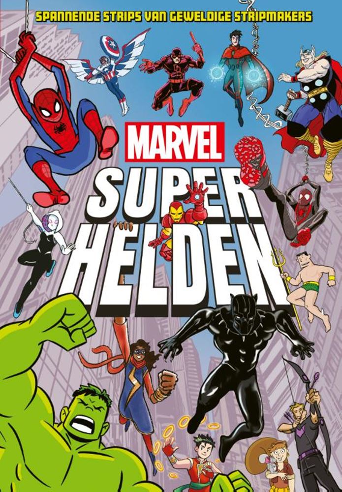 Livre d'histoires : super-héros Marvel 7+