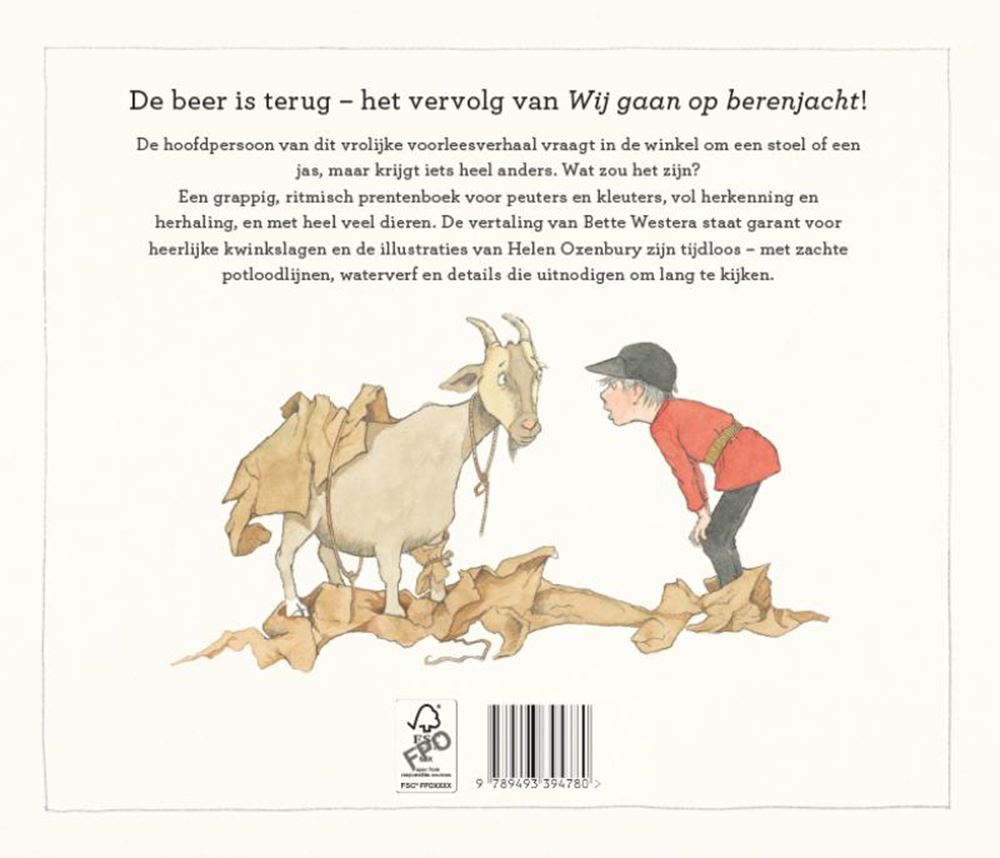 Livre d'images : qu'est-ce que je sens ? un ours ! 3+