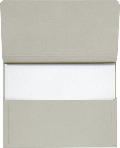 Dossier de poche Jalema sans acide secolor 1-300 feuilles, gris, folio (paquet de 10 pièces)