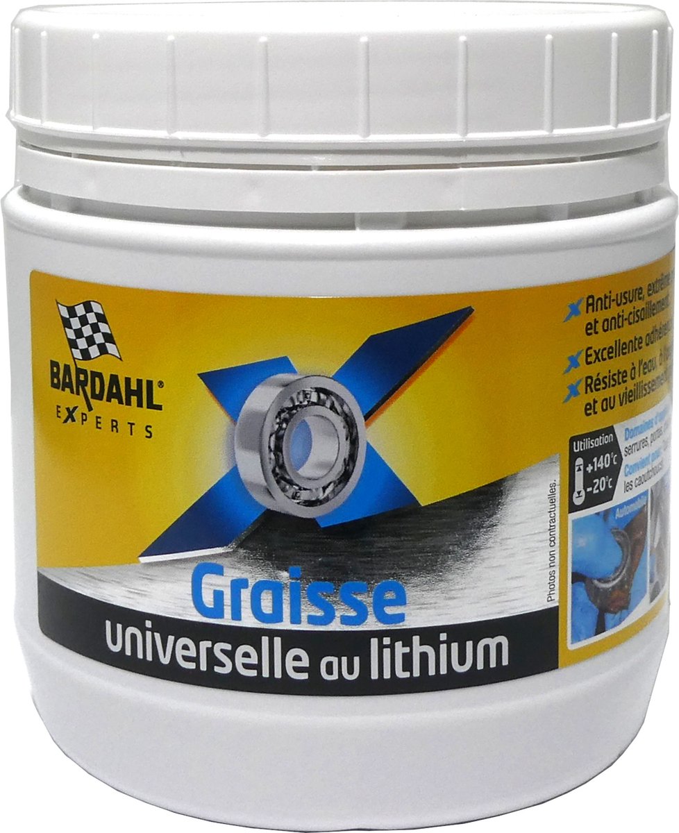 Bardahl graisse universelle lithium 500gr