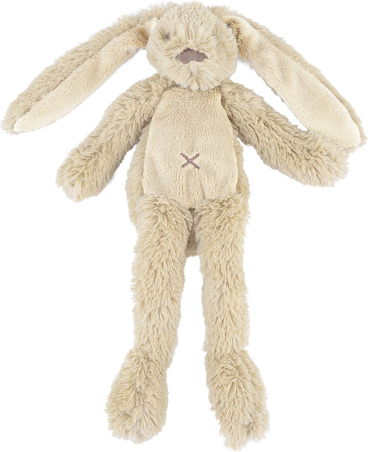 Happy horse lapin richie peluche flatstyle 27cm - beige - peluche bébé