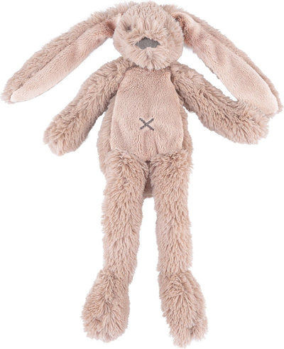 Happy horse lapin richie peluche flatstyle 27cm - vieux rose - peluche bébé