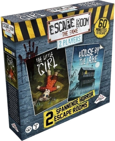 Jeux d'identité escape room le jeu pour 2 joueurs - édition horreur - casse-tête - évasion dans le temps