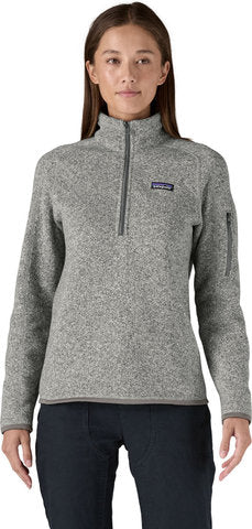 Patagonia better pull 1 4 zip polaire pull femme