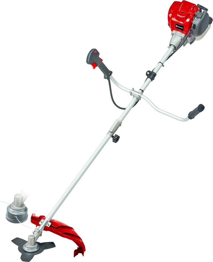 Débroussailleuse thermique Einhell GC-BC 36-4 s - 37,7 cm³ - 1 kW - 4 temps - 2 en 1 : fil et lame 3 dents