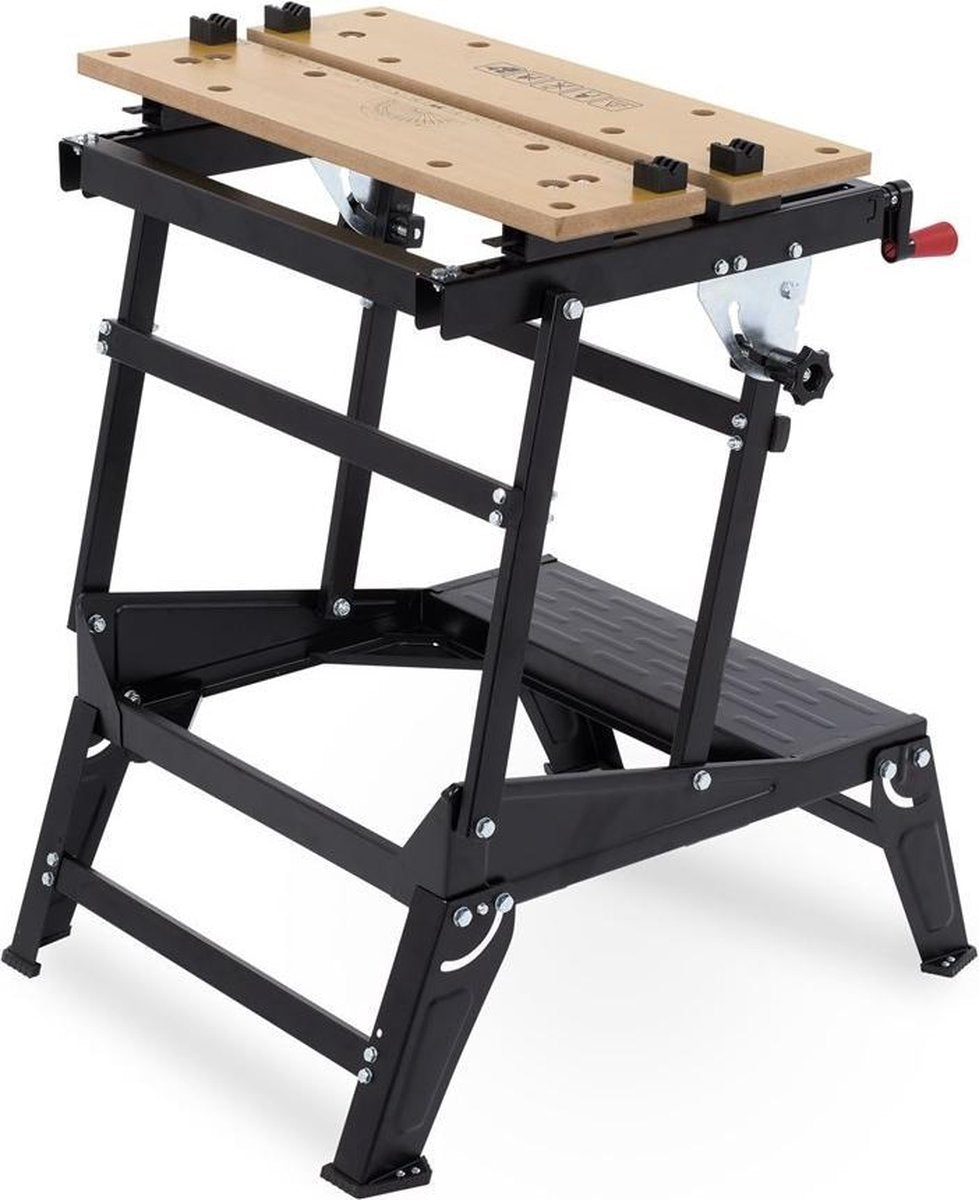 Etabli pliant Kreator krt672002 - hauteur et largeur réglables