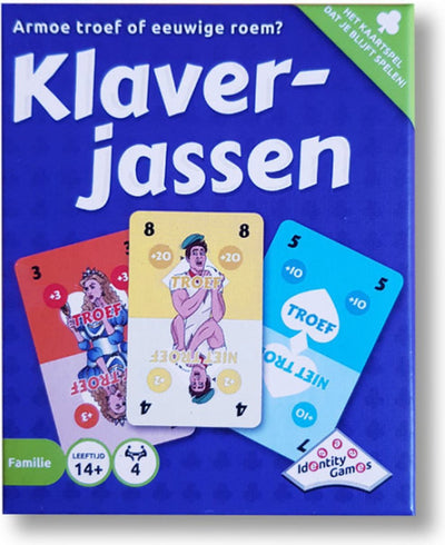 Jeux d'identité Game de carte Klaverjassen