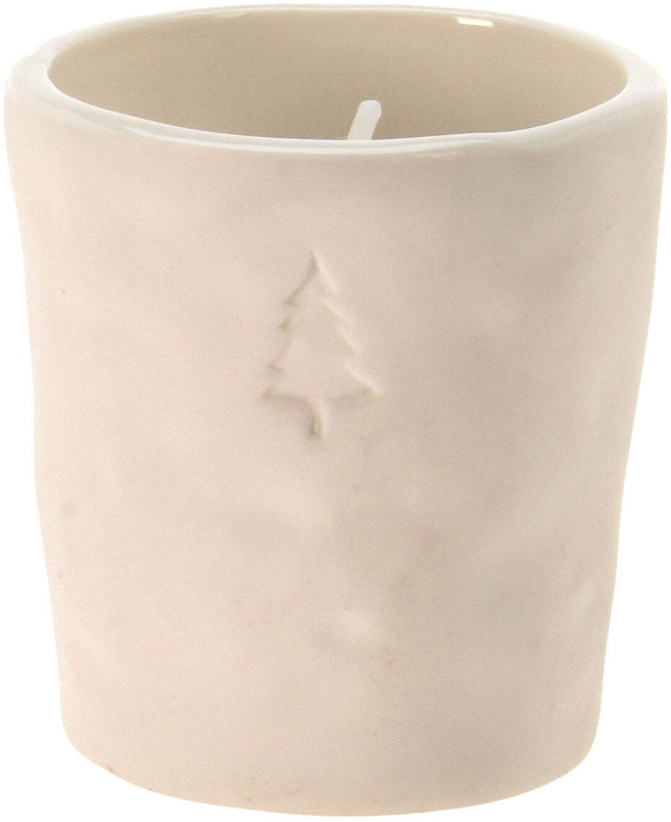 Photophore Noël blanc, 12 pcs.