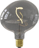 Lampe LED Calex galet - e27 - filament - titane - lumière blanc chaud - dimmable