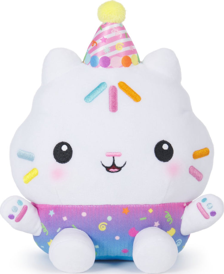 Maison de poupée Gabby - chat cakey - peluche interactive de 25 cm avec sons
