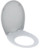 Abattant WC Geberit Bastia - couvercle - fermeture amortie - topfix - blanc