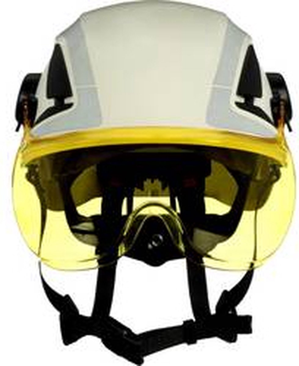 Écran facial 3m x5-sv03-ce avec revêtement antibuée jaune