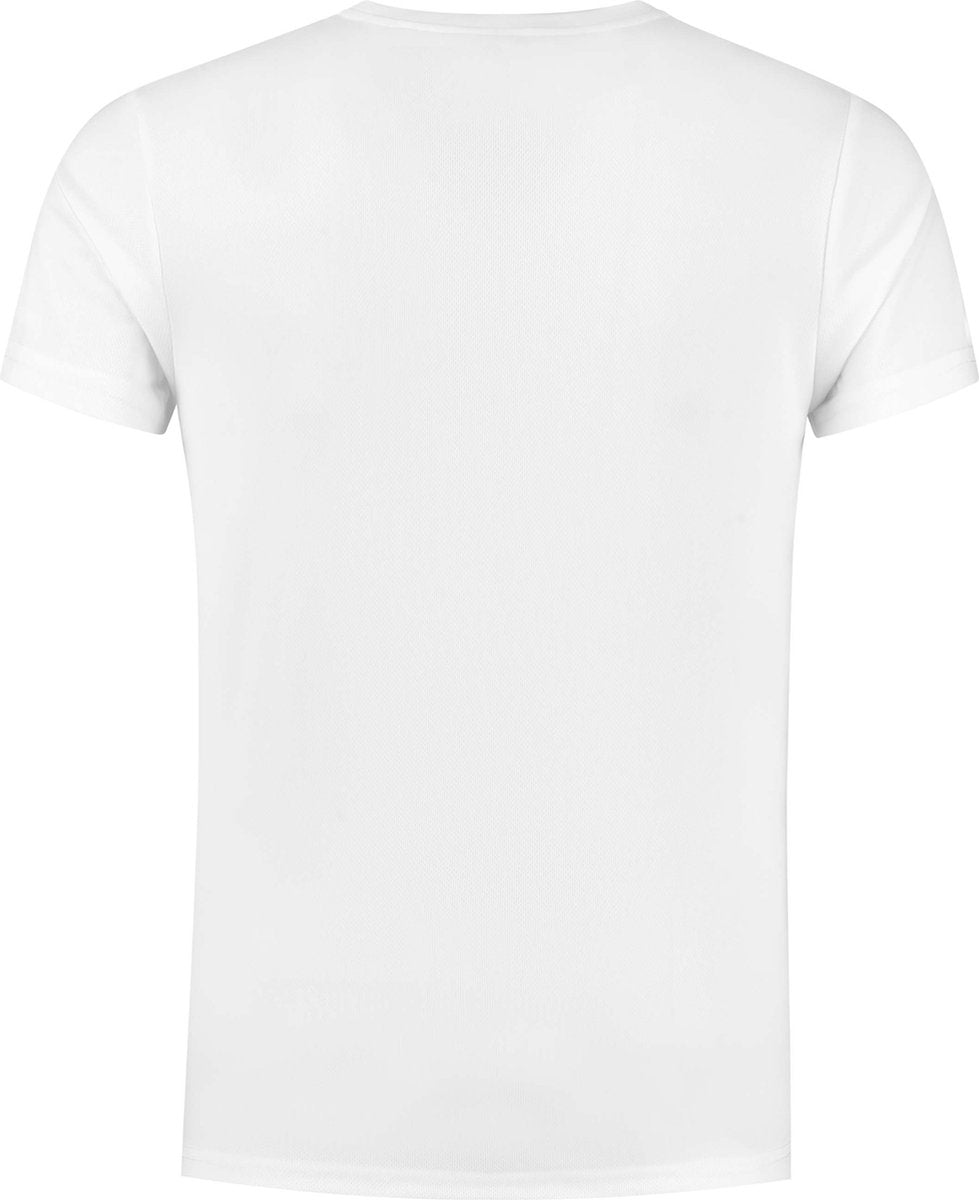 Rogelli promo chemise de running homme - manches courtes - blanc - 128 140