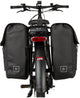 Fastrider Jaxx II double sacoche de vélo tendance noir mik