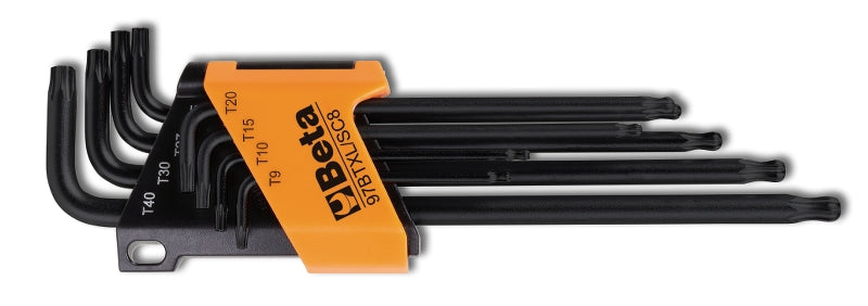 Beta Sift Keys Set 8 pièces Torx perpendiculaire