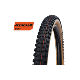 Bande de pliage Schwalbe hans dampf evo Super Trail 27,5 x 2,35 60-584 - parois latérales de bronze - afbeelding 2