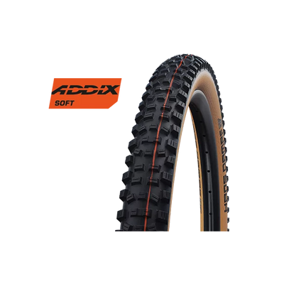 Bande de pliage Schwalbe hans dampf evo Super Trail 27,5 x 2,35 60-584 - parois latérales de bronze