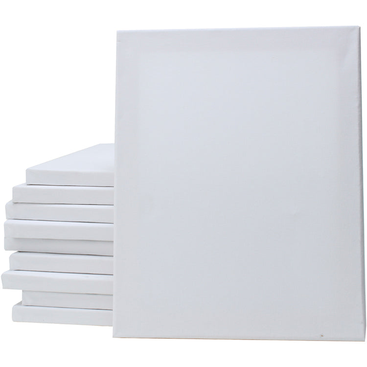 Creativ Company Tense toile, D: 1,6 cm, DIM 40x50 cm, 280 gr, blanc, 20 pièces 1 boîte