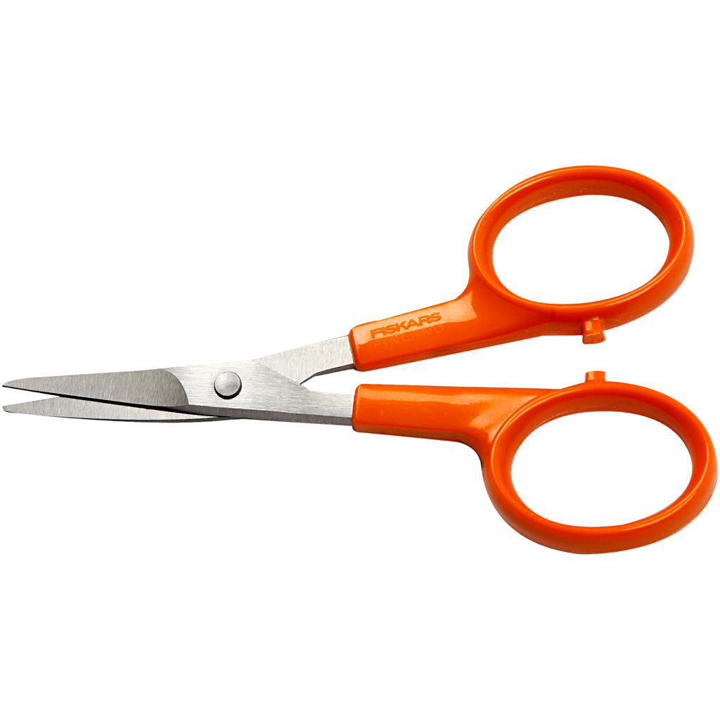 Ciseaux de précision classiques Fiskars, l: 10 cm, pointes kurvet, 1 pièce