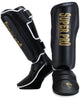 Protège-tibia Super Pro Combat Gear Se Noir Or Blanc Extra Petit