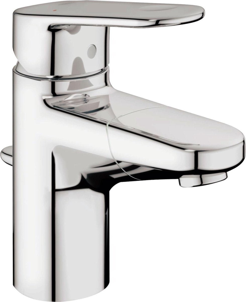 Robinet pour lavabo Grohe europlus - avec bec extractible - avec vidage extractible - chrome