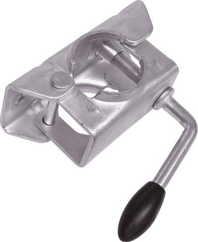 Pince Carpoint pour roue avant - galvanisée - pour timon non freiné - pour remorque ou remorque ø 48 mm