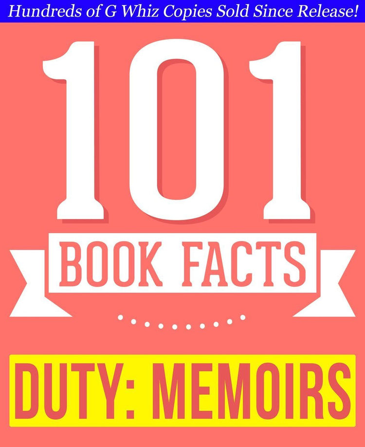 101bookfacts.com - devoir : mémoires d'un secrétaire en guerre - 101 faits étonnants que vous ne connaissiez pas