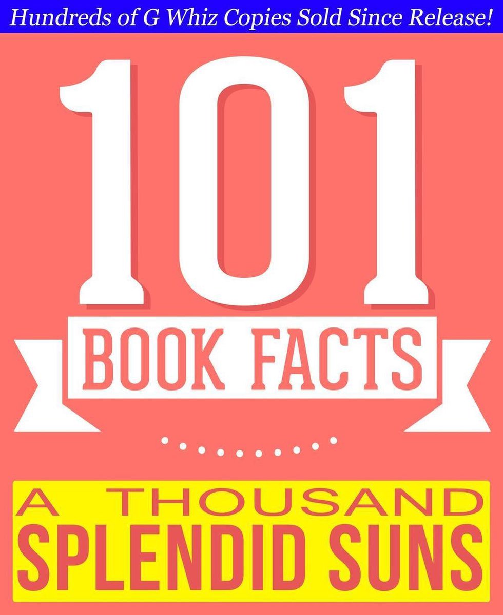 101bookfacts.com - mille soleils splendides - 101 faits étonnamment vrais que vous ne connaissiez pas