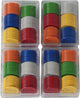 Chips 25mm 240 pièces de différentes couleurs