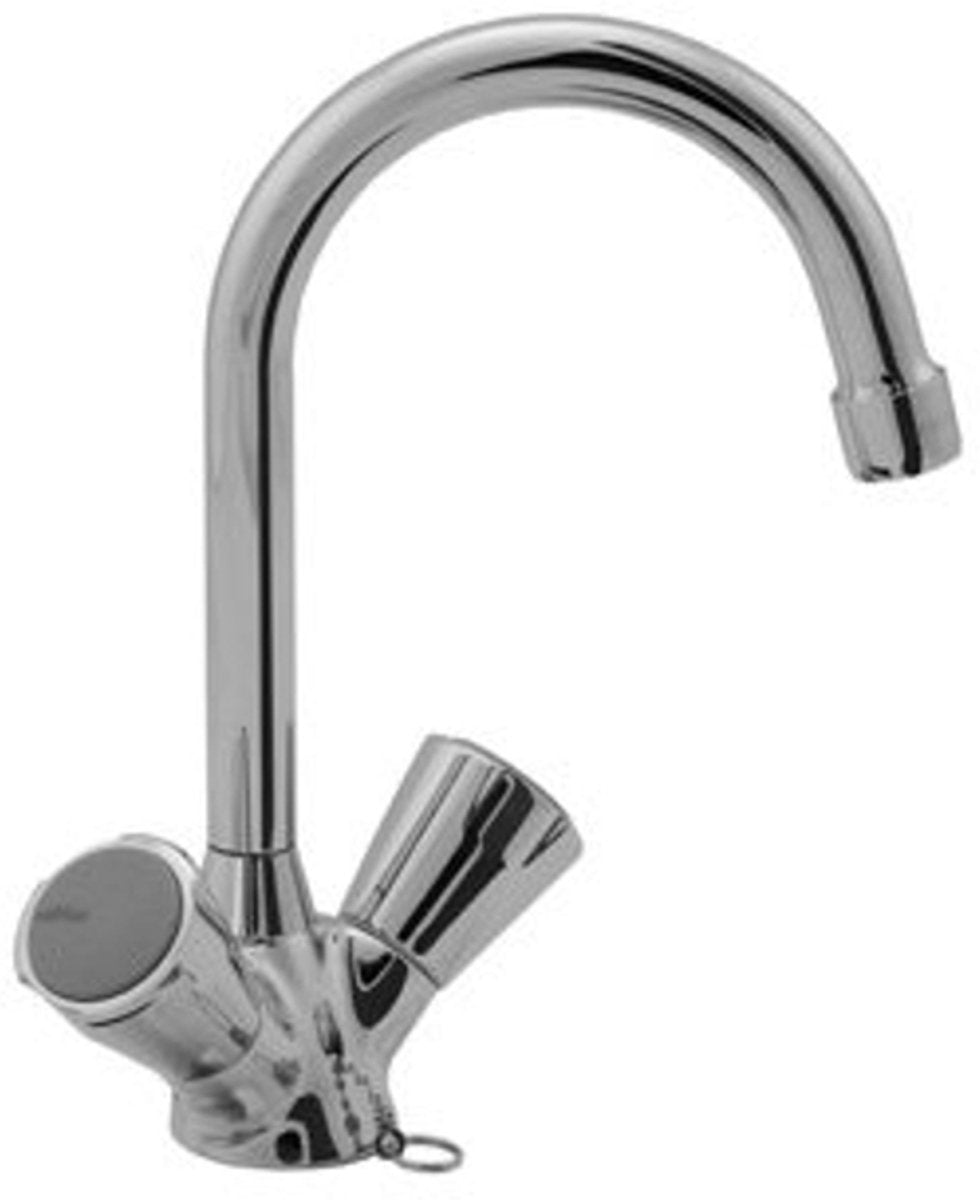 Ideal standard Venlo Nimbus II Robinet de lavabo écologique en laiton - bec pivotant - chrome