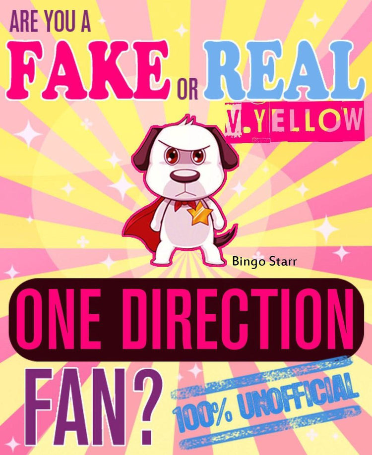Êtes-vous un faux ou un vrai fan de One Direction ? version jaune - le jeu de quiz et de faits 100% non officiel