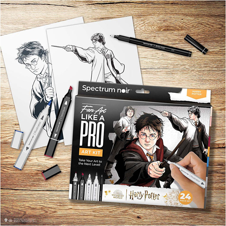 Creativ Company Hobbyset illustration, Harry Potter, différentes couleurs, 1 boîte