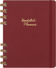Planificateur à spirale non daté Moleskine - xl - cerise