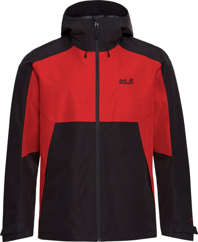 Jack wolfskin wildbound 2l jkt m veste outdoor homme - rouge sirène