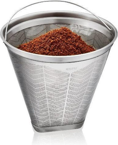 Filtre à café réutilisable Gefu Flavo taille 4 - filtre à café permanent en acier inoxydable