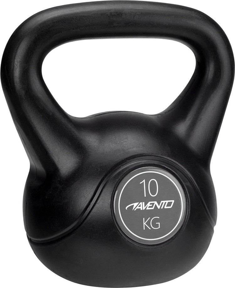 Kettlebell Avento - 10 kg - noir